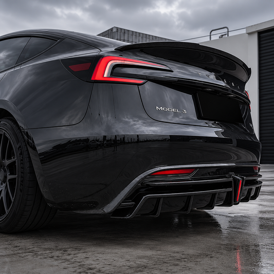 SERAE Aero Rear Diffuser — Model 3 Highland