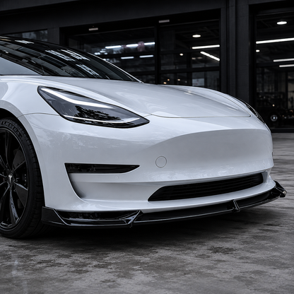 SERAE Front Splitter — Model 3/Y (2017–2022)