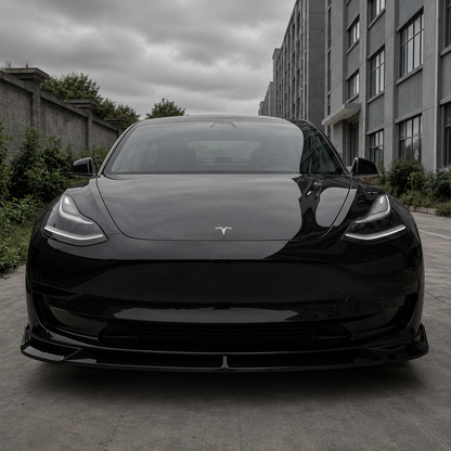 SERAE Front Splitter — Model 3/Y (2017–2022)