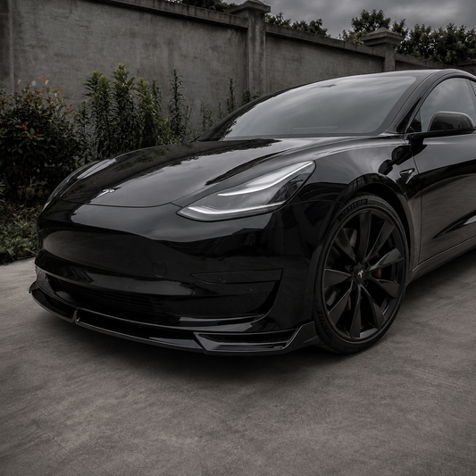 SERAE Front Splitter — Model 3/Y (2017–2022)