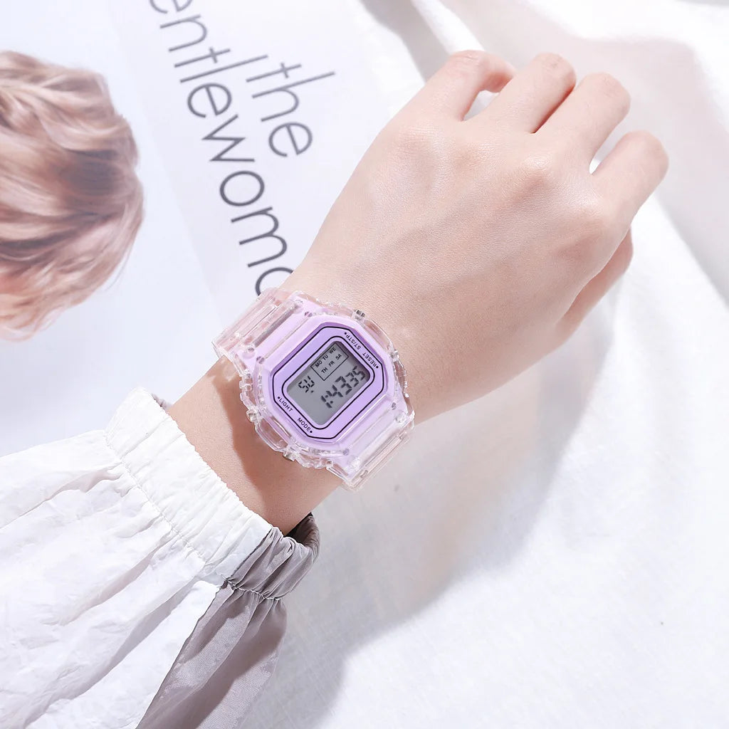 Aurora Rose Digital Watch