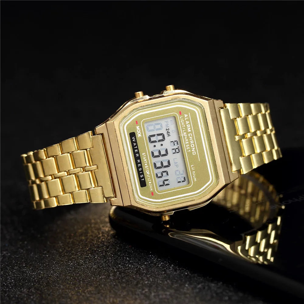 Aurora Rose Digital Watch