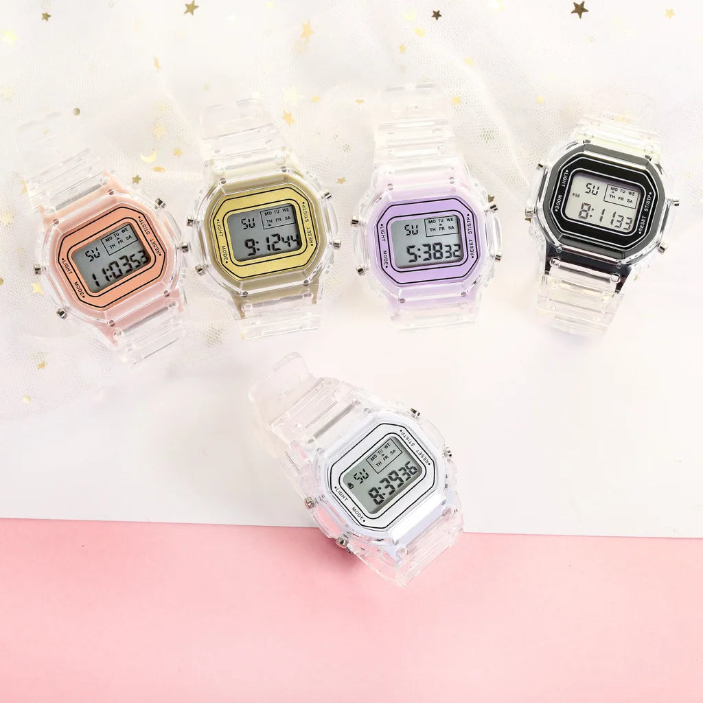 Aurora Rose Digital Watch