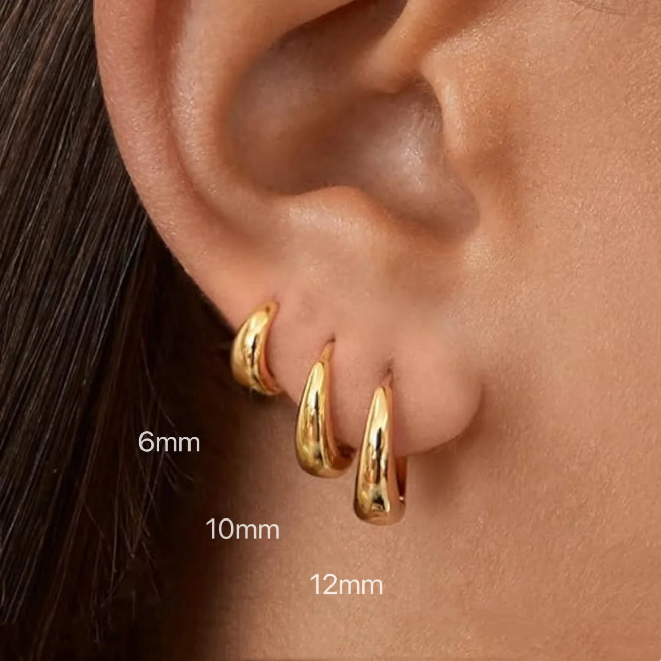 Minimalist Tiny Hoop Earrings