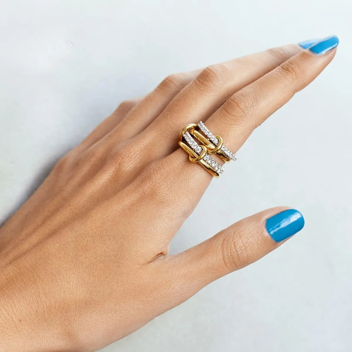 Chic Copper Stack Ring