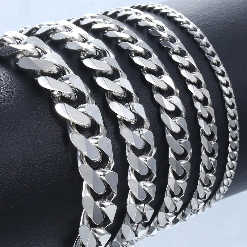Cuban Chain Bracelet (3/5/7/9mm)