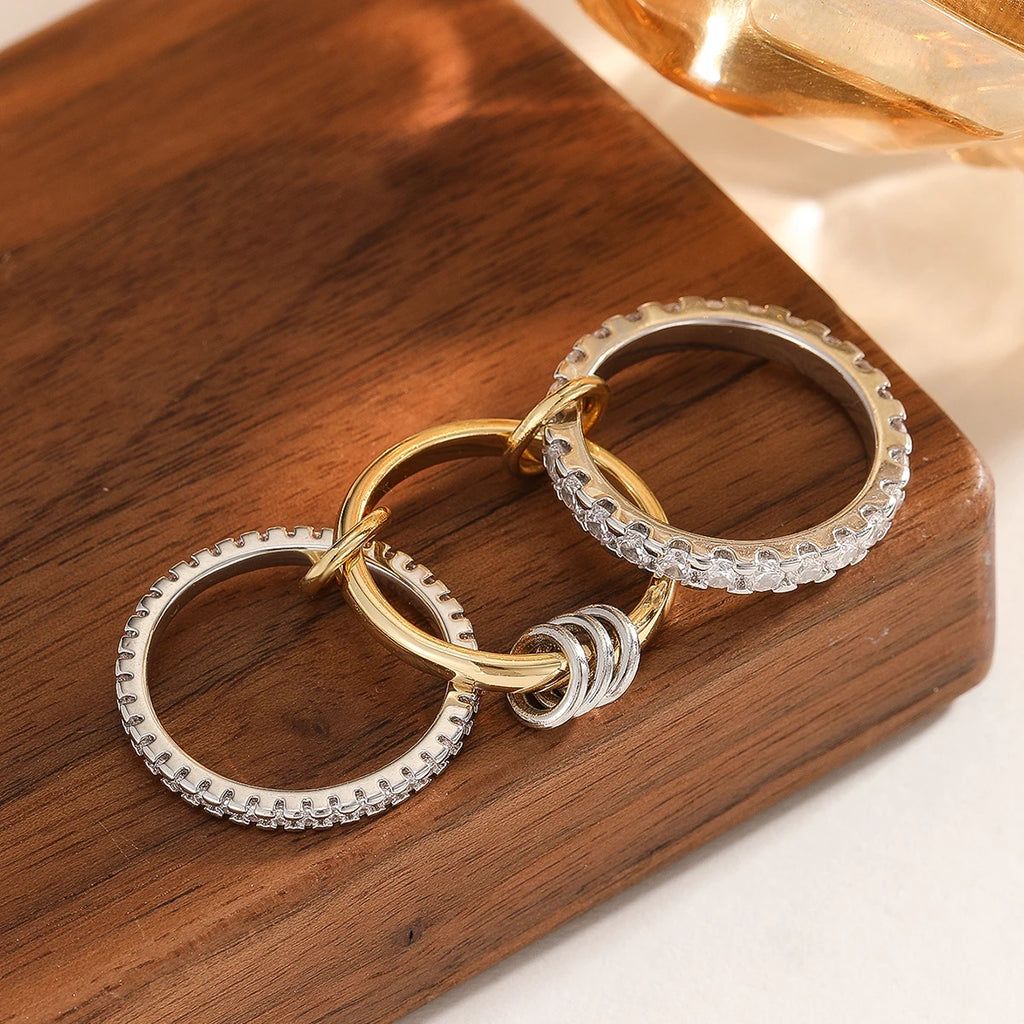 Chic Copper Stack Ring