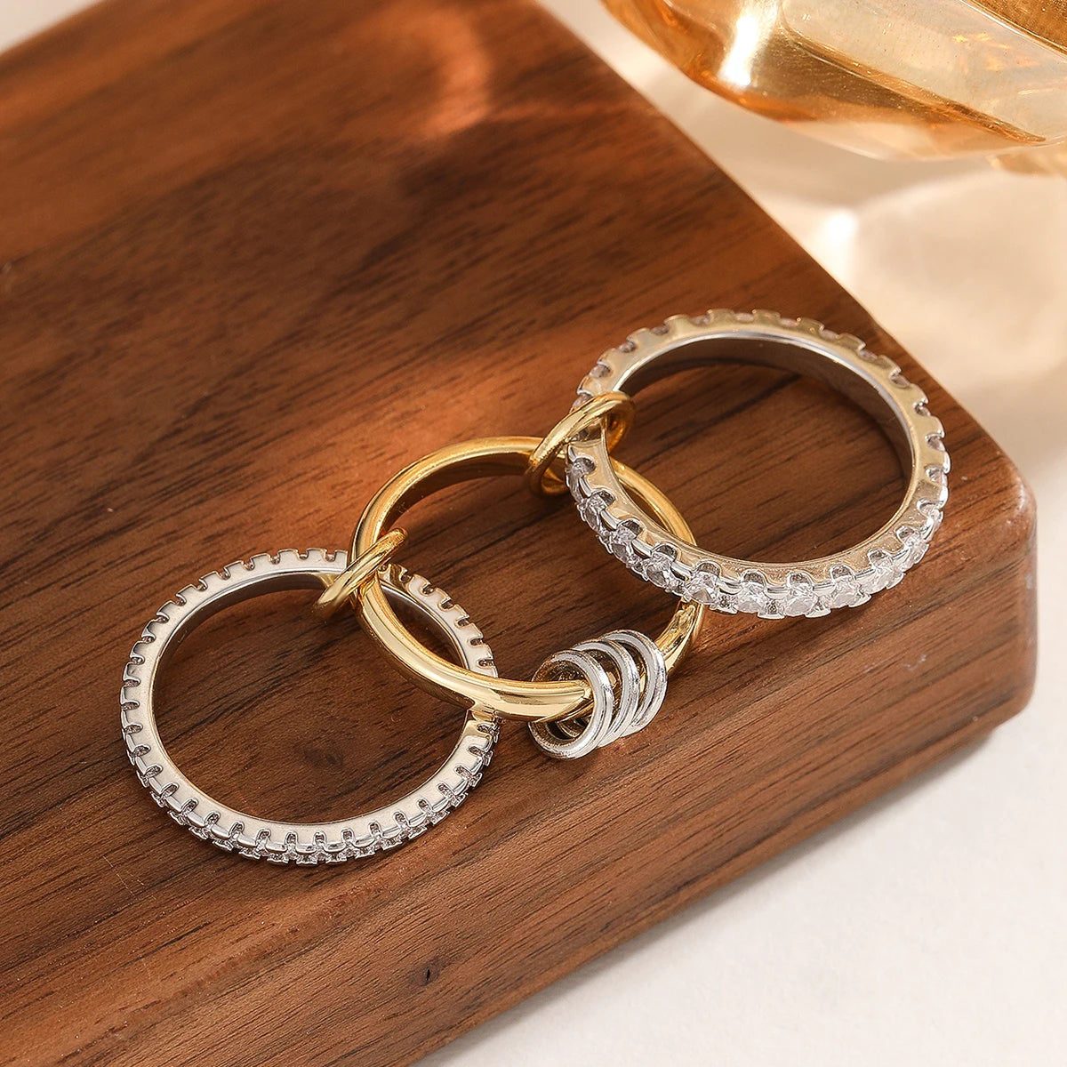 Chic Copper Stack Ring