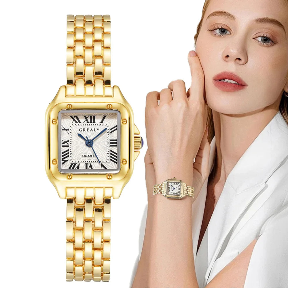 Selene Gold Bracelet Watch
