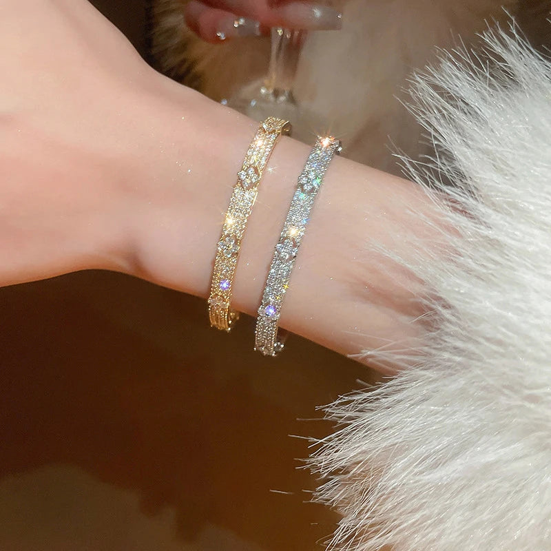 Autumn Bloom Zircon Bracelet