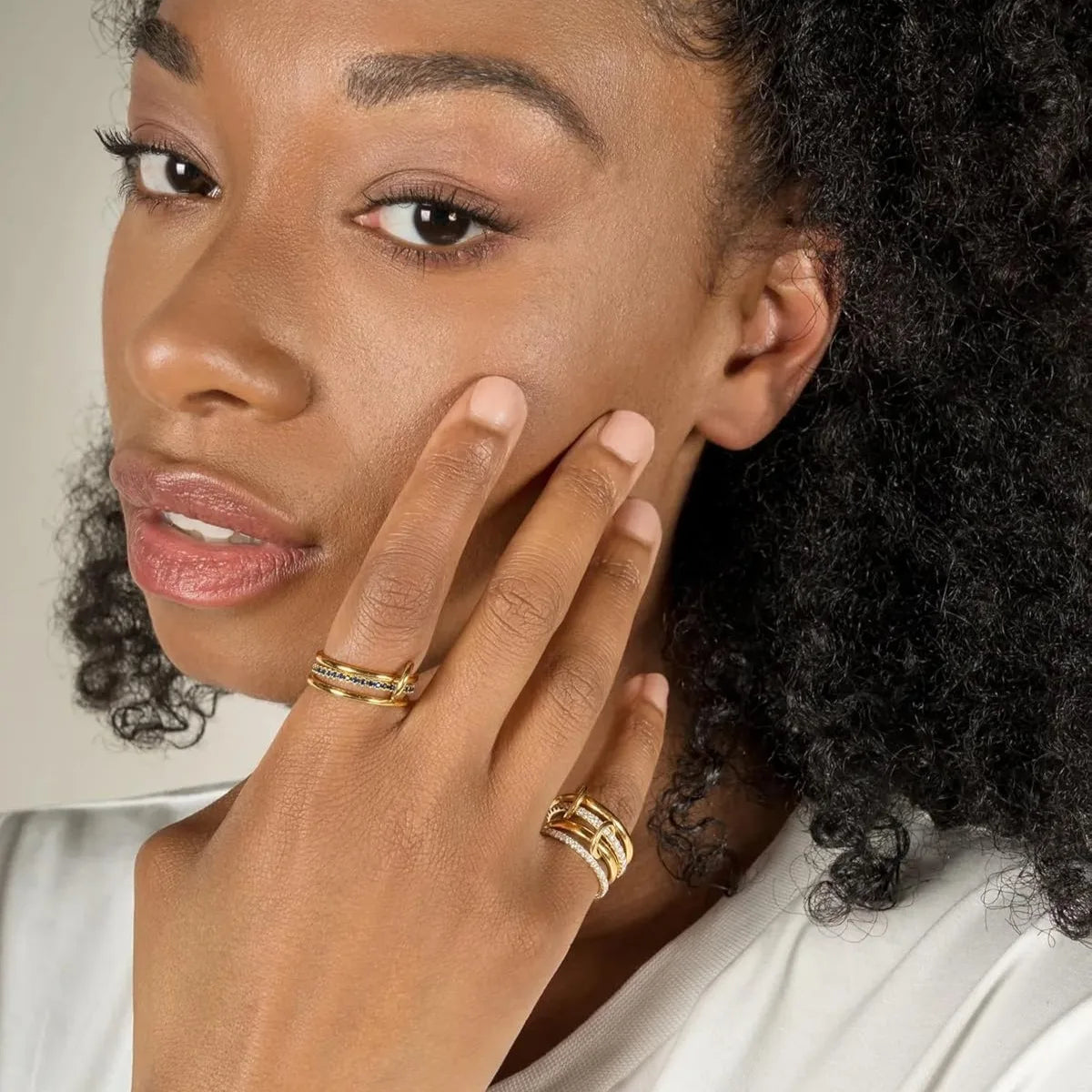 Chic Copper Stack Ring